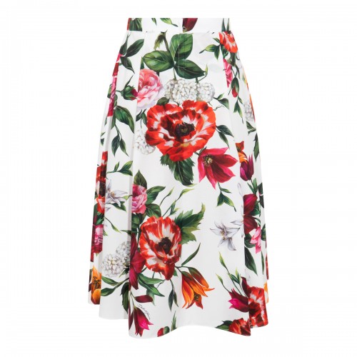 MULTICOLOR COTTON SKIRT