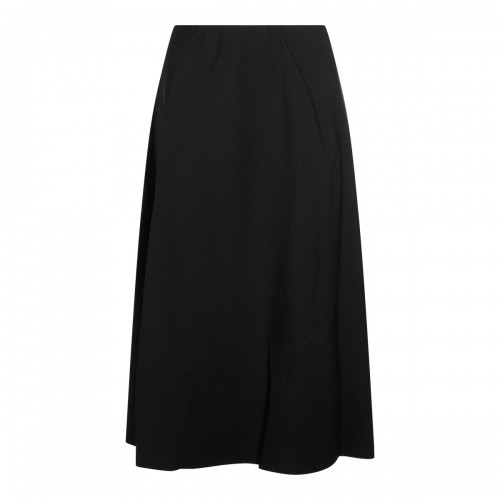 BLACK COTTON SKIRT