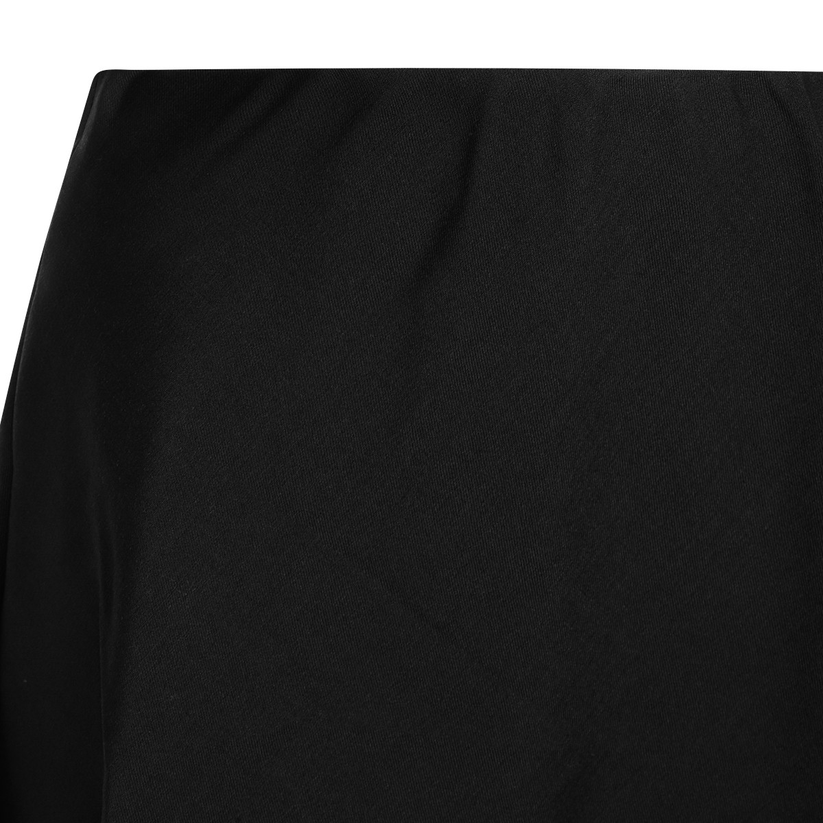 BLACK COTTON SKIRT