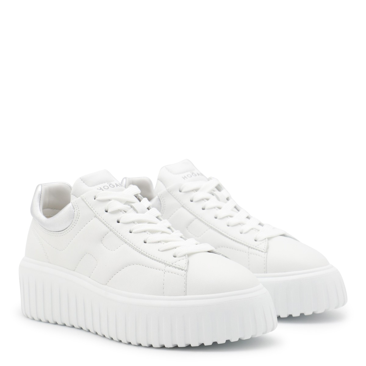 WHITE LEATHER SNEAKERS WHITE LEATHER SNEAKERS