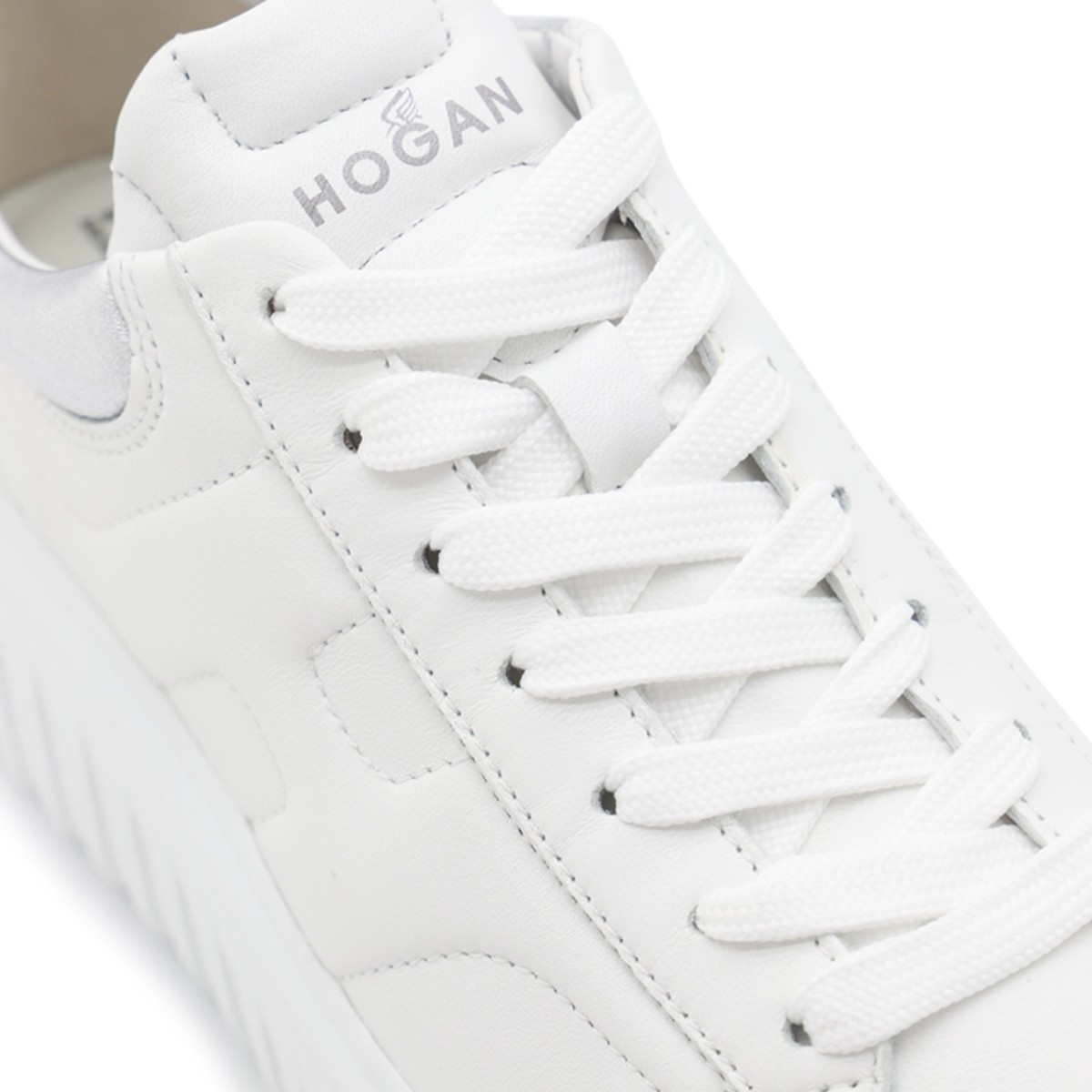 WHITE LEATHER SNEAKERS WHITE LEATHER SNEAKERS