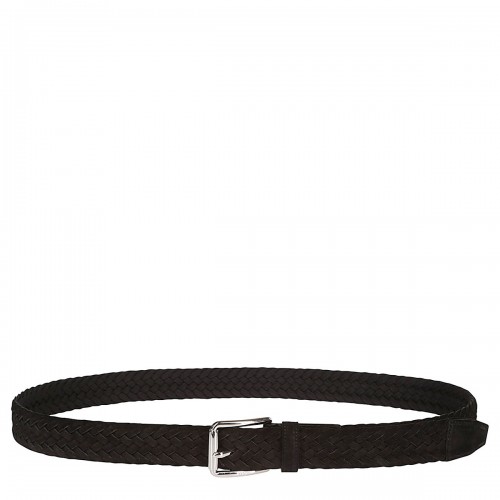 BLACK LEATHER BELT 2