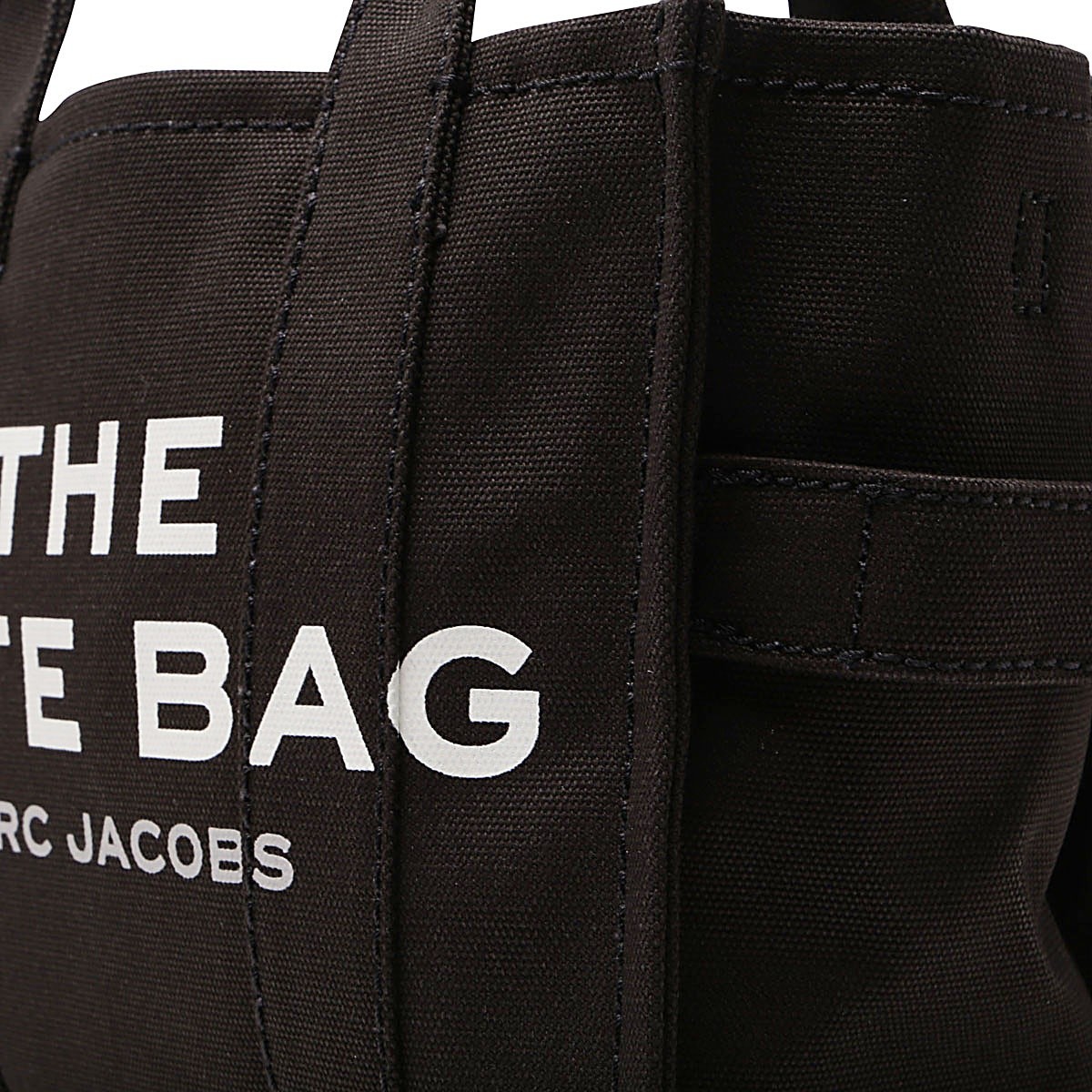 BLACK CANVAS THE SMALL TOTE BAG