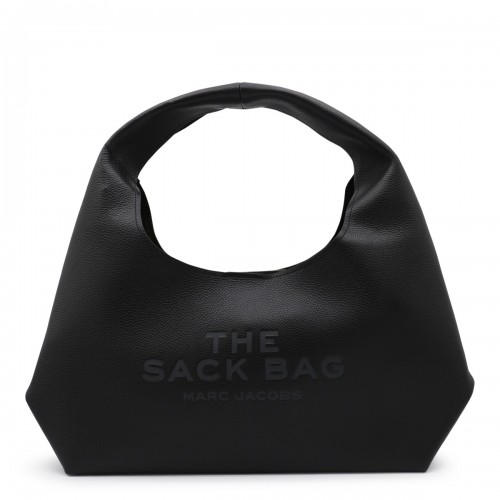BLACK LEATHER THE SACK SHOULDER BAG