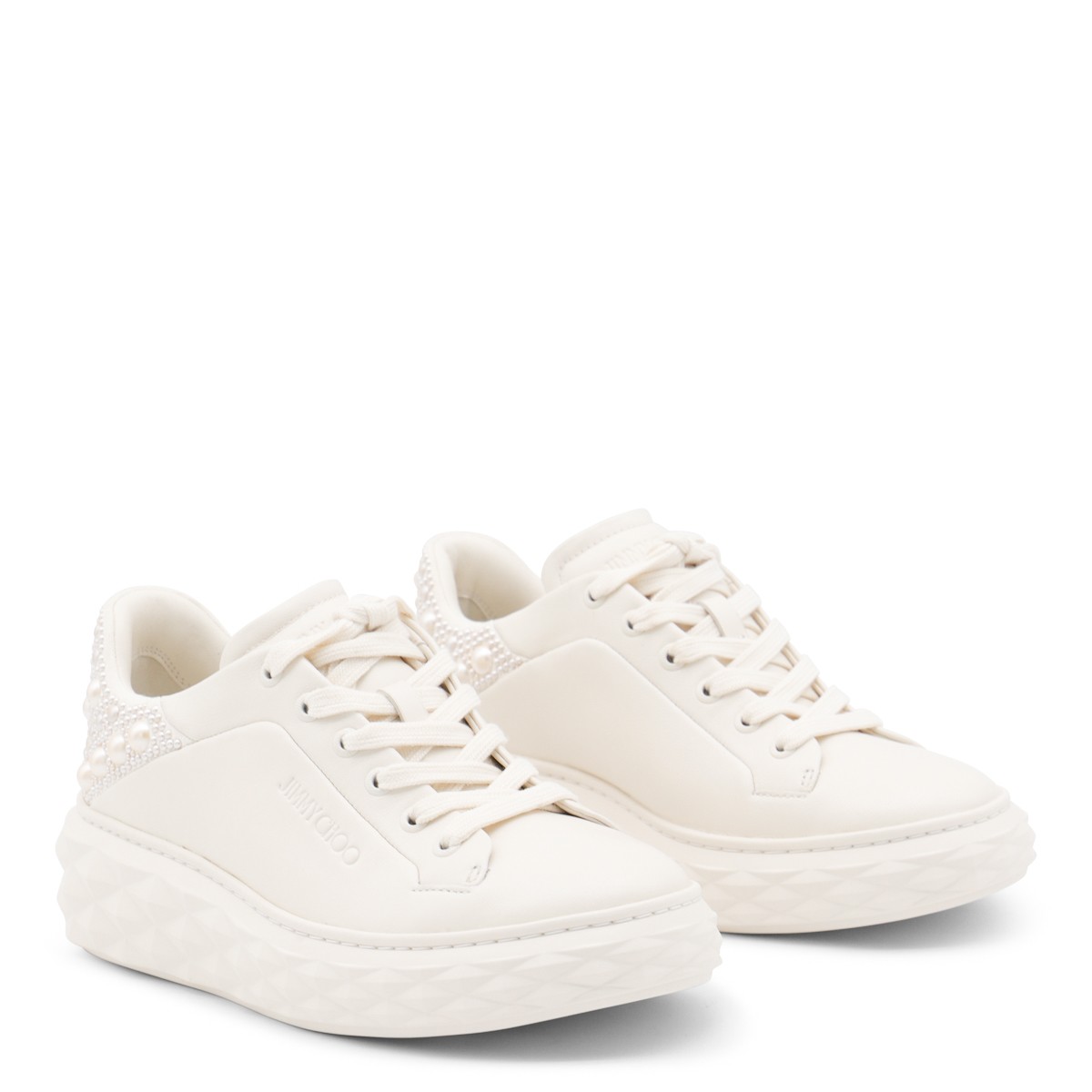 WHITE LEATHER SNEAKERS WHITE LEATHER SNEAKERS