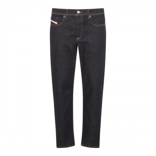 DARK BLUE COTTON D-FINITIVE JEANS