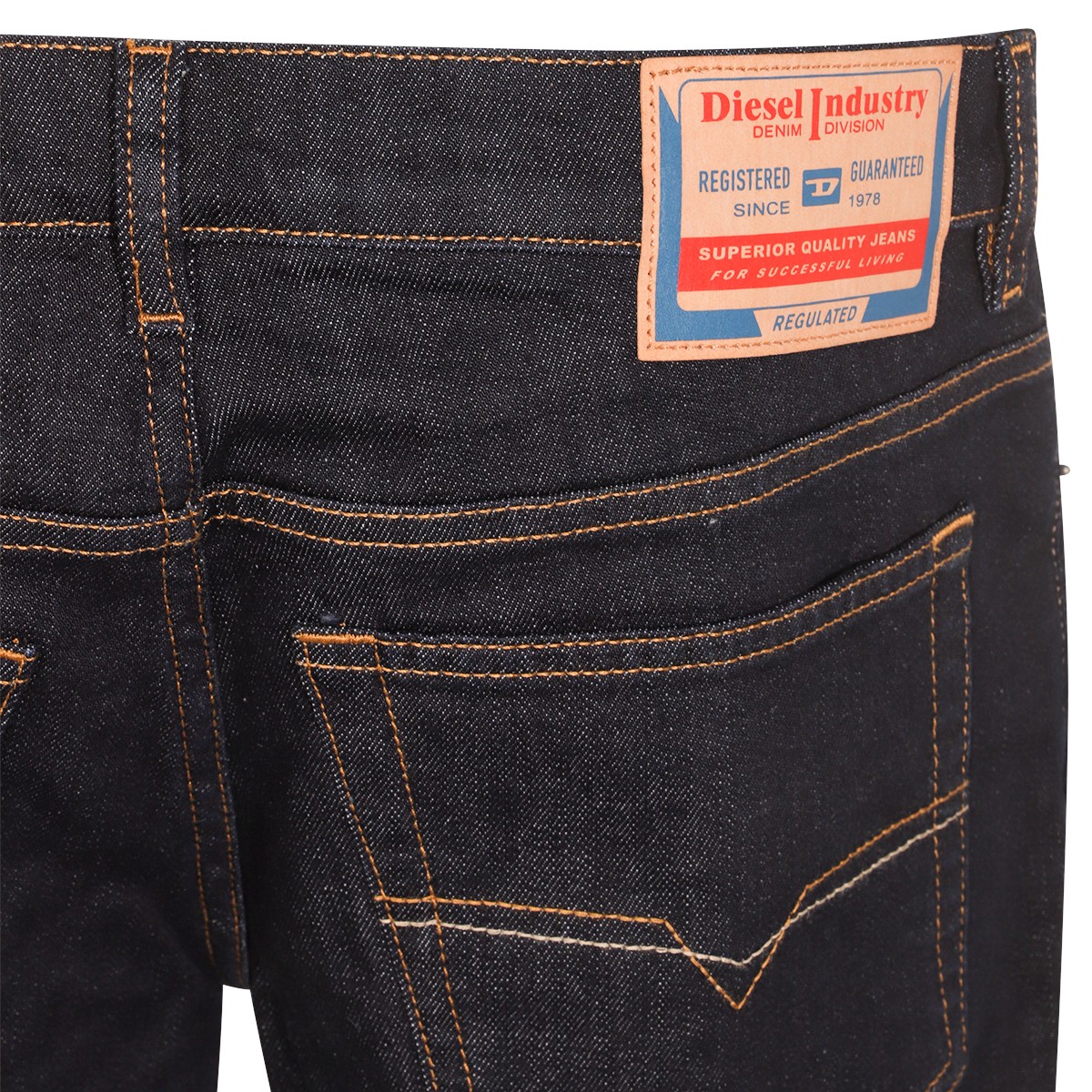 DARK BLUE COTTON D-FINITIVE JEANS