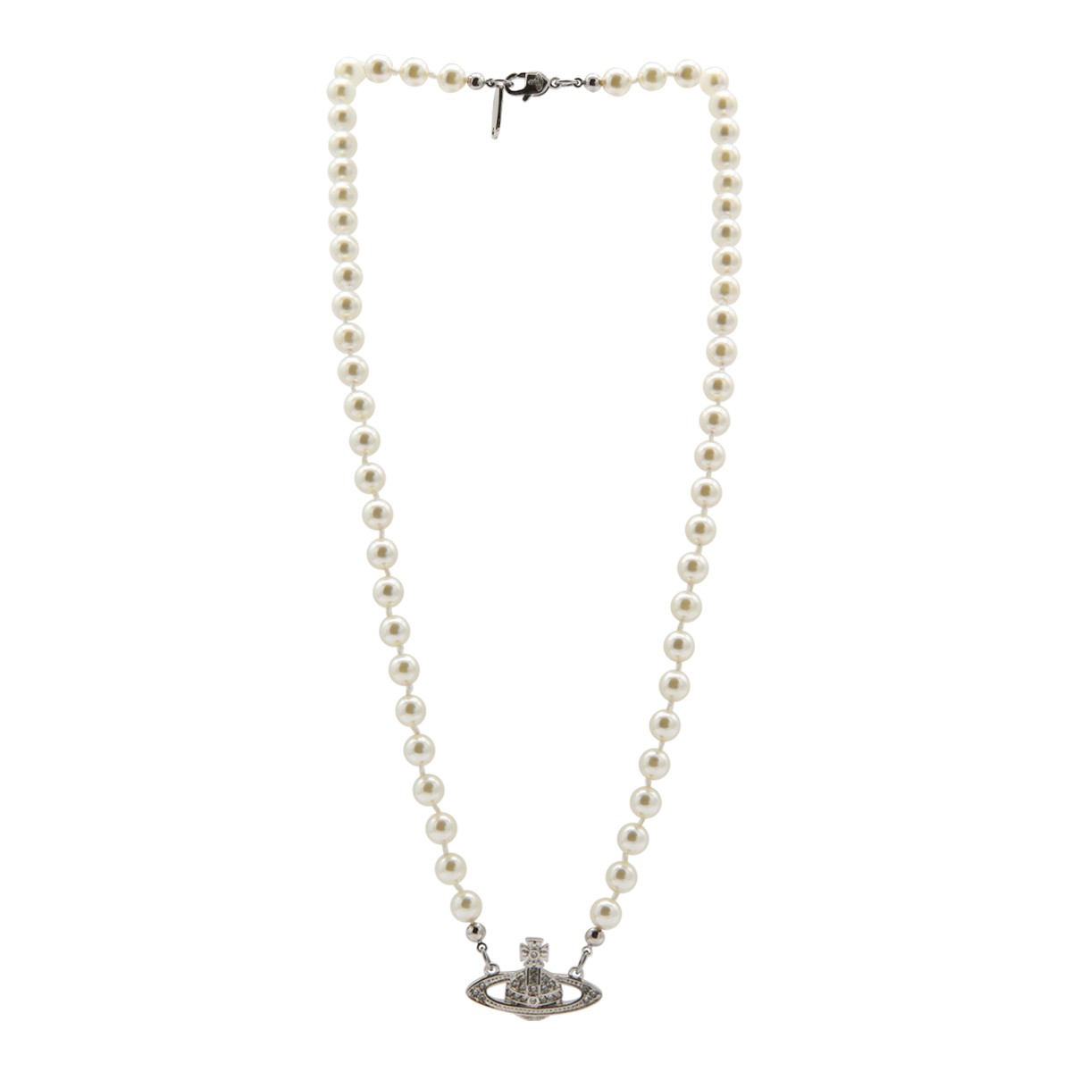SILVER METAL NECKLACE