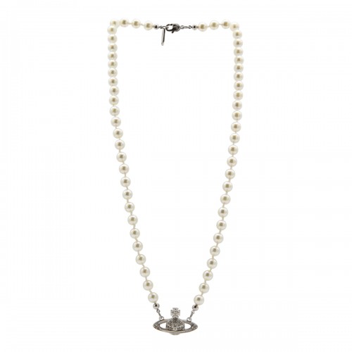 SILVER METAL NECKLACE
