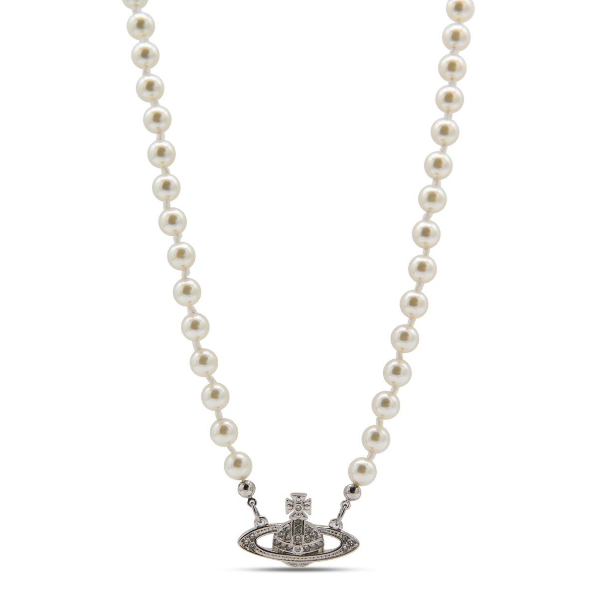 SILVER METAL NECKLACE