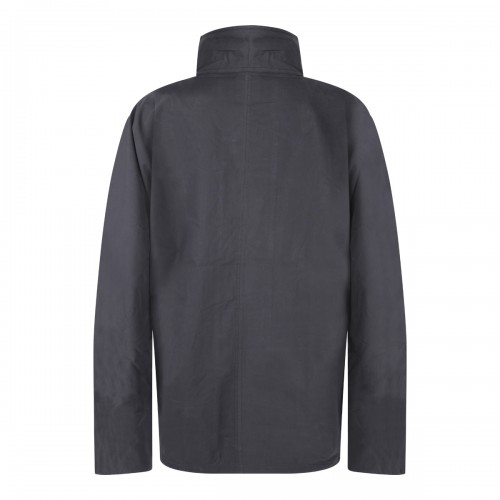 BLACK COTTON CASUAL JACKET