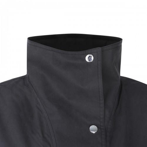 BLACK COTTON CASUAL JACKET