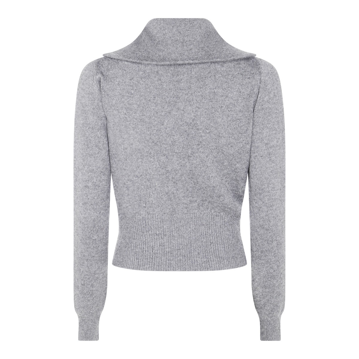GREY CASHMERE KNITWEAR