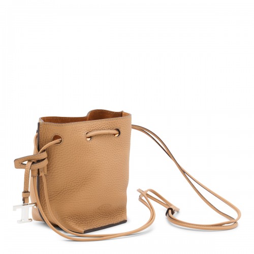 BROWN LEATHER SATCHEL