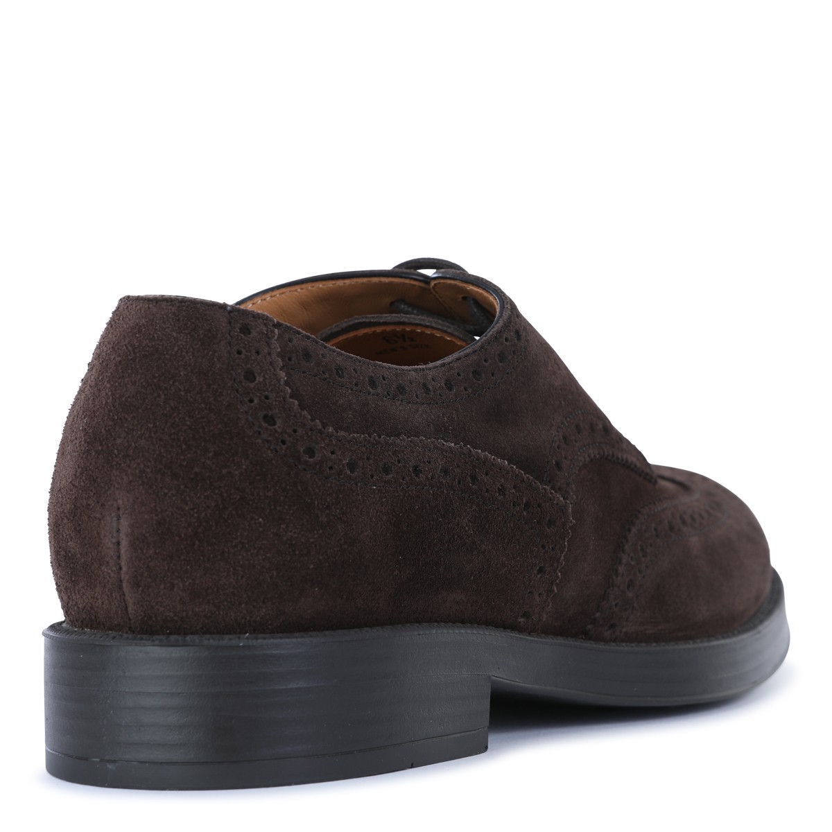 DARK BROWN LEATHER LACE UP SHOES