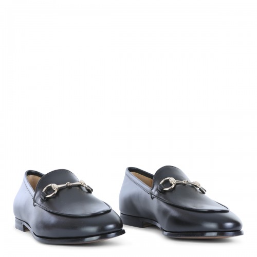 BLACK LEATHER LOAFERS 2