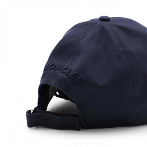 NAVY WOOL BASEBALL CAP