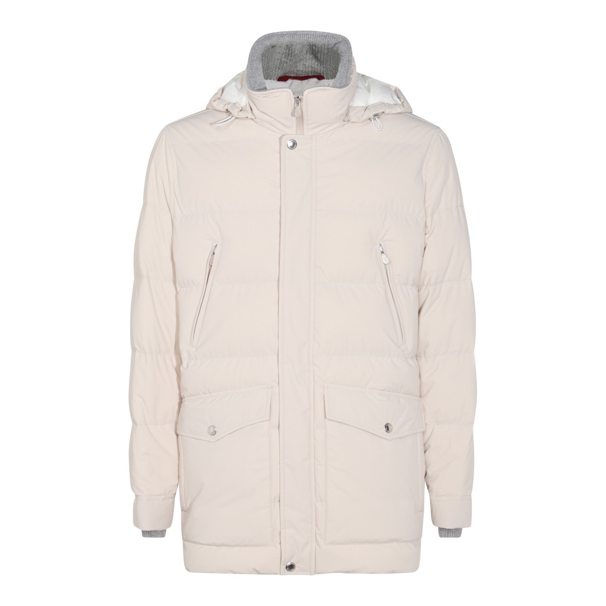 WHITE DOWN JACKET