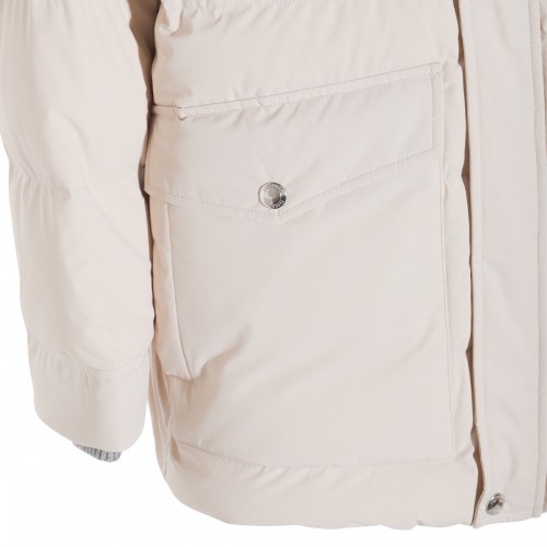 WHITE DOWN JACKET