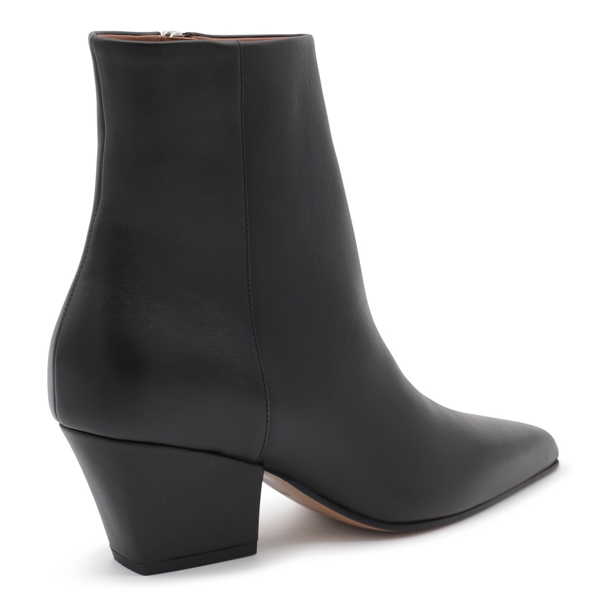 BLACK LEATHER JANE BOOTS BLACK LEATHER JANE BOOTS