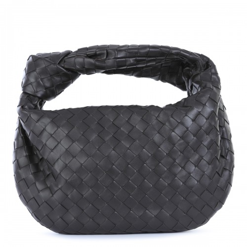 DARK BROWN LEATHER JODIE SHOULDER BAG
