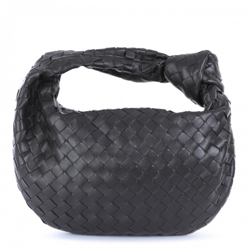 DARK BROWN LEATHER JODIE SHOULDER BAG
