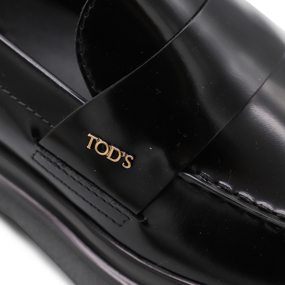 BLACK LEATHER LOAFERS BLACK LEATHER LOAFERS