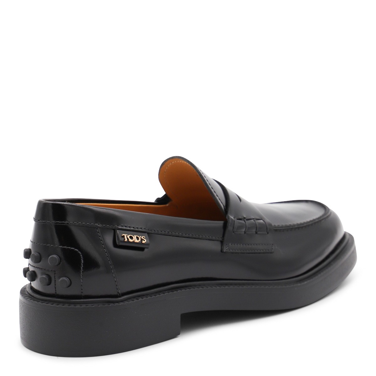 BLACK LEATHER LOAFERS BLACK LEATHER LOAFERS