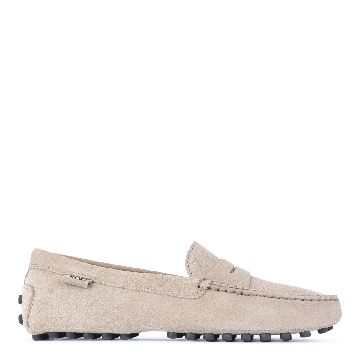 LIGHT BEIGE LEATHER LOAFERS