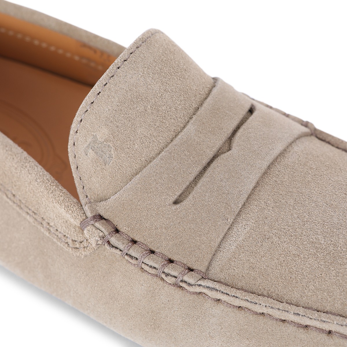 LIGHT BEIGE LEATHER LOAFERS LIGHT BEIGE LEATHER LOAFERS