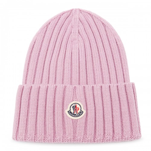 PINK WOOL BEANIE