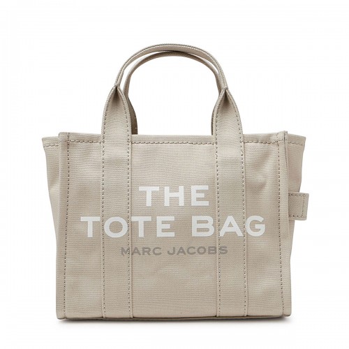 BEIGE CANVAS THE SMALL TOTE BAG