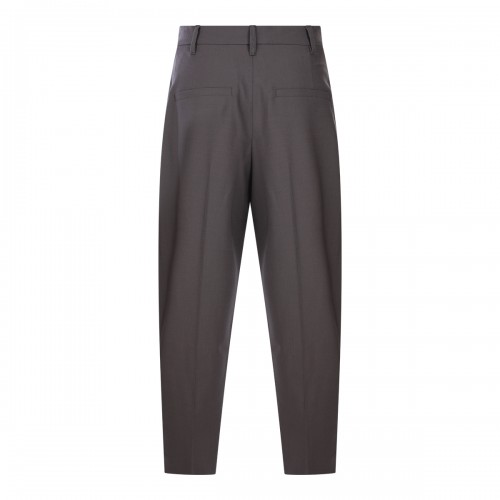 GREY WOOL PANTS
