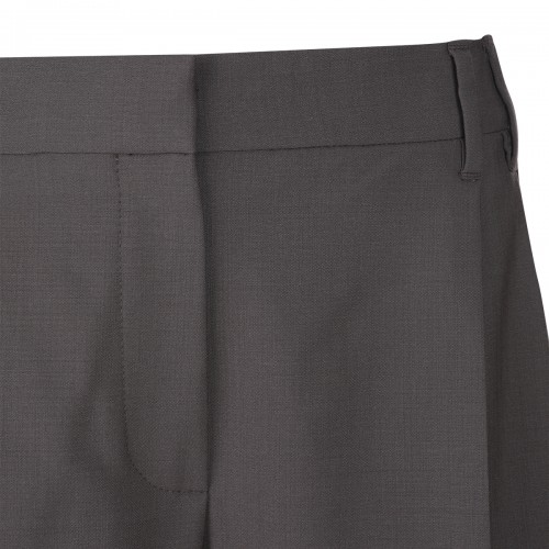 GREY WOOL PANTS