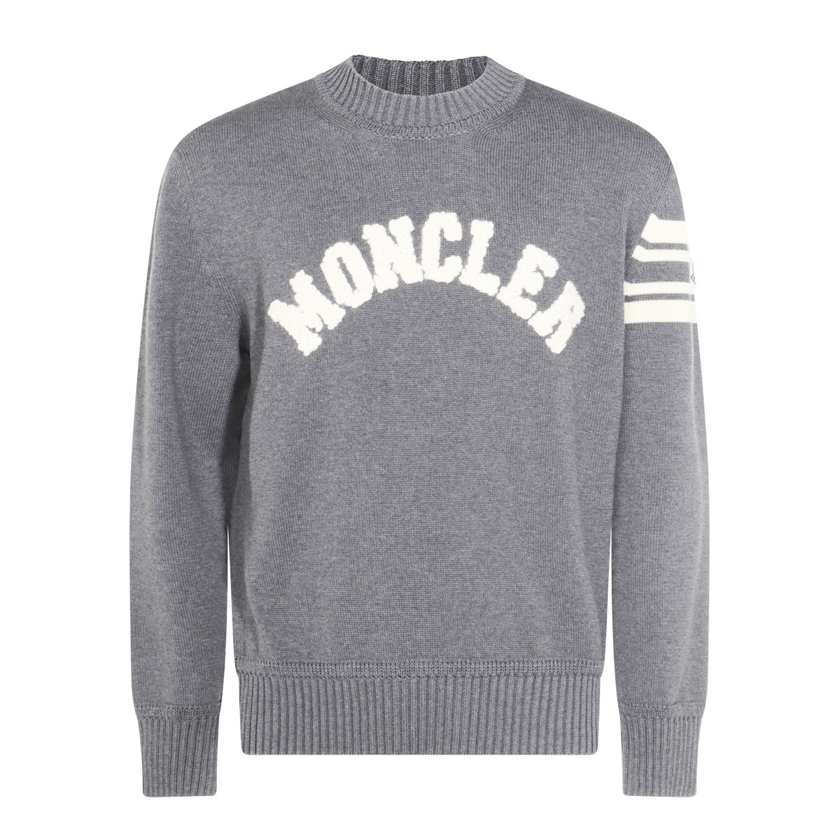 GREY WOOL KNITWEAR