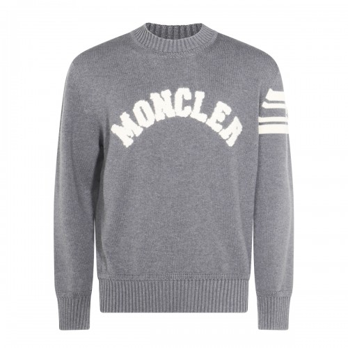 GREY WOOL KNITWEAR