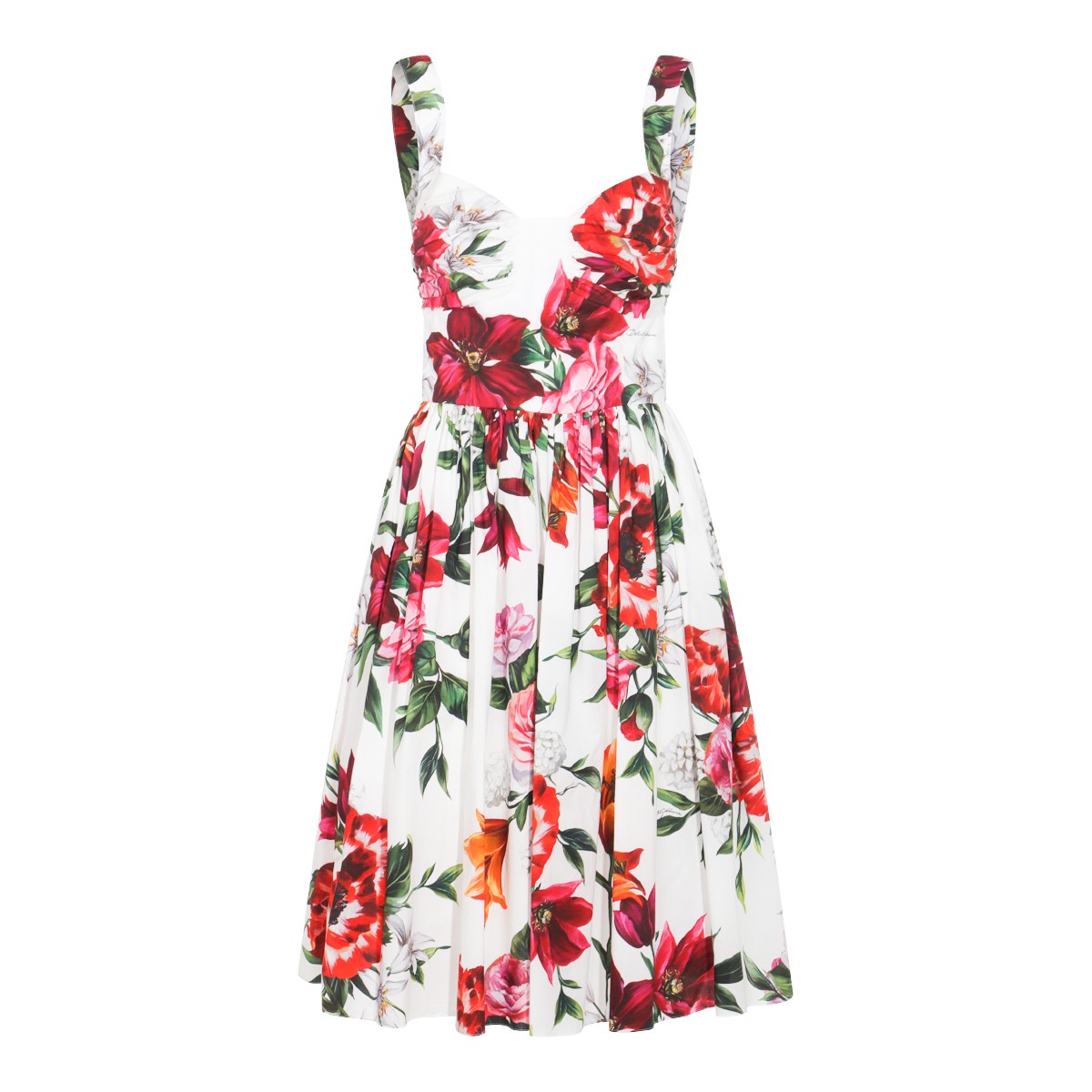 MULTICOLOR COTTON DRESS