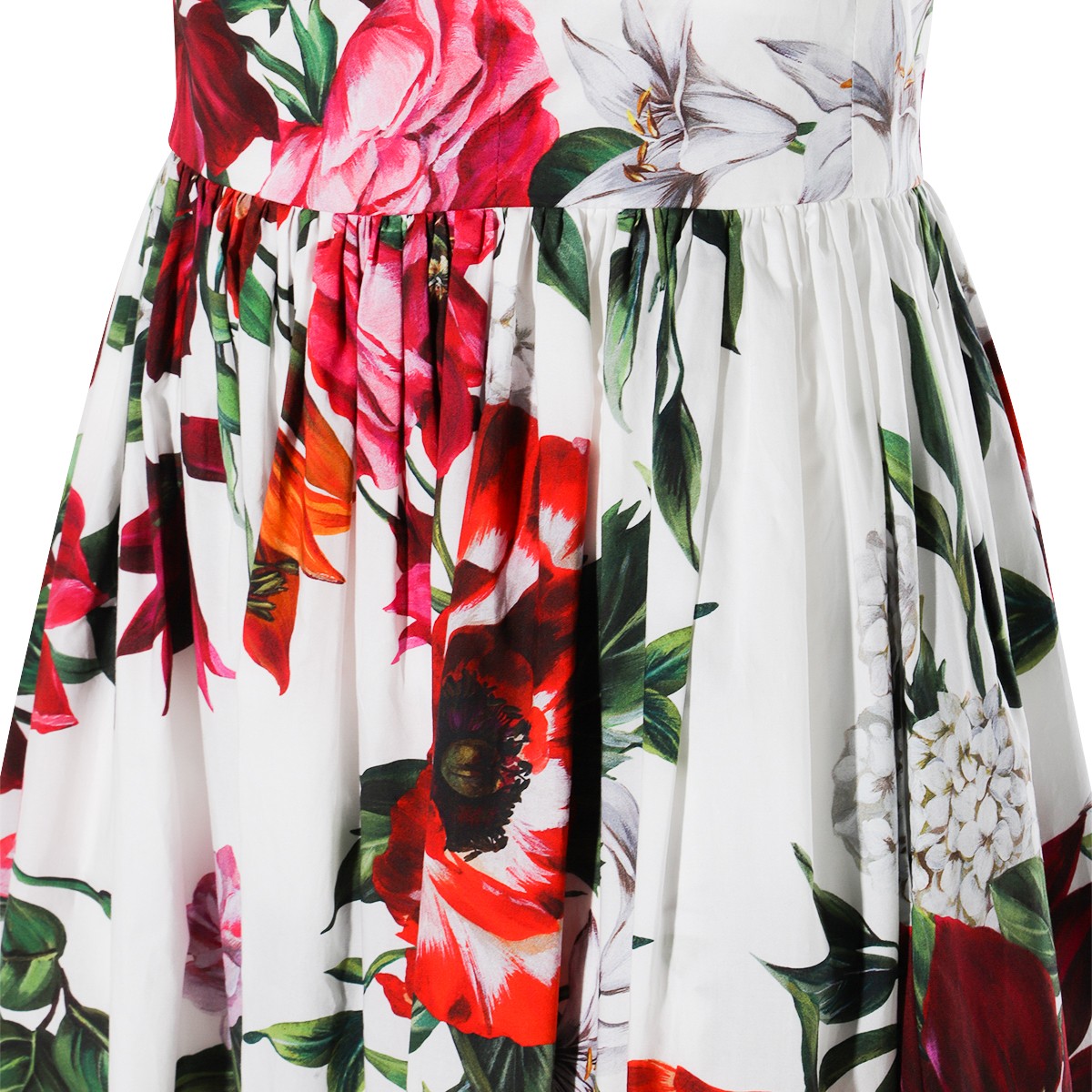 MULTICOLOR COTTON DRESS MULTICOLOR COTTON DRESS
