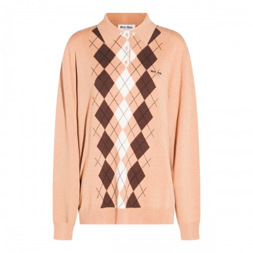 BEIGE CASHMERE KNITWEAR