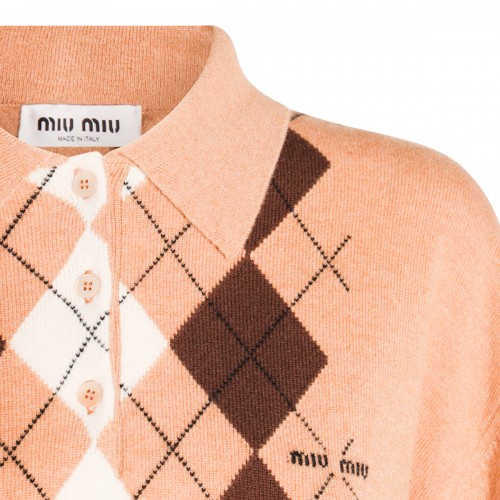 BEIGE CASHMERE KNITWEAR