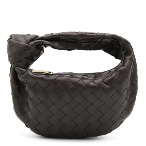 DARK BROWN LEATHER MINI BAG