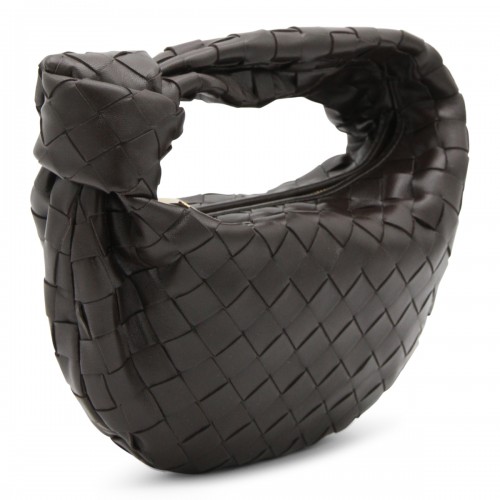 DARK BROWN LEATHER MINI BAG