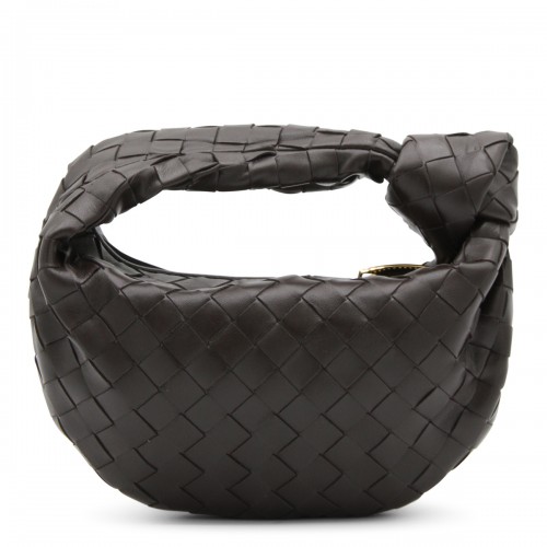 DARK BROWN LEATHER MINI BAG