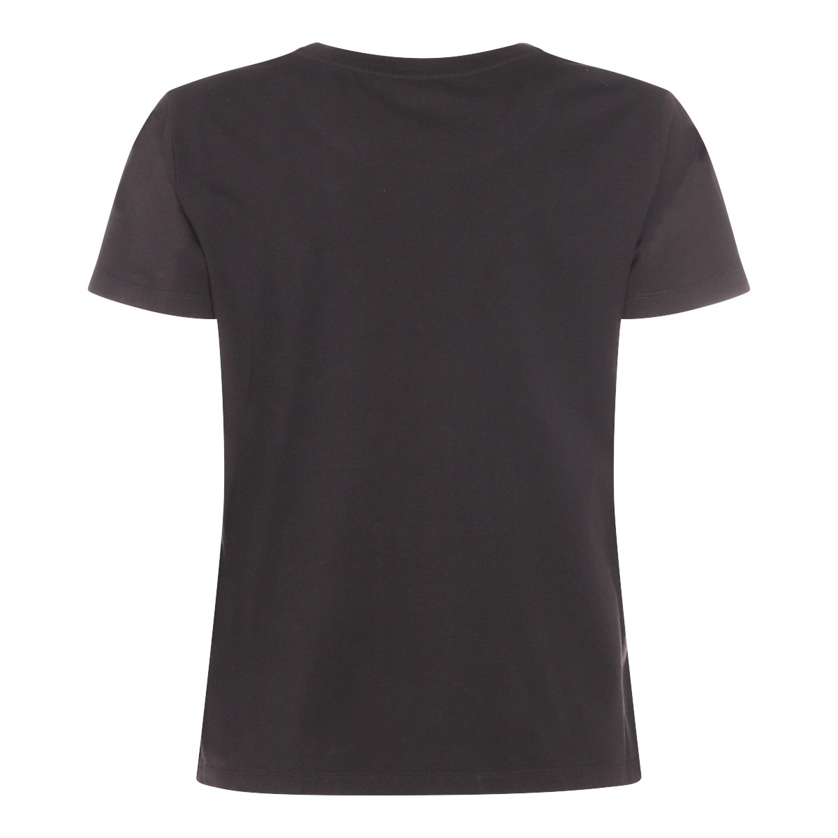 BLACK COTTON T-SHIRT