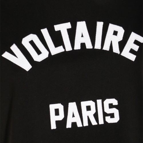 BLACK COTTON T-SHIRT