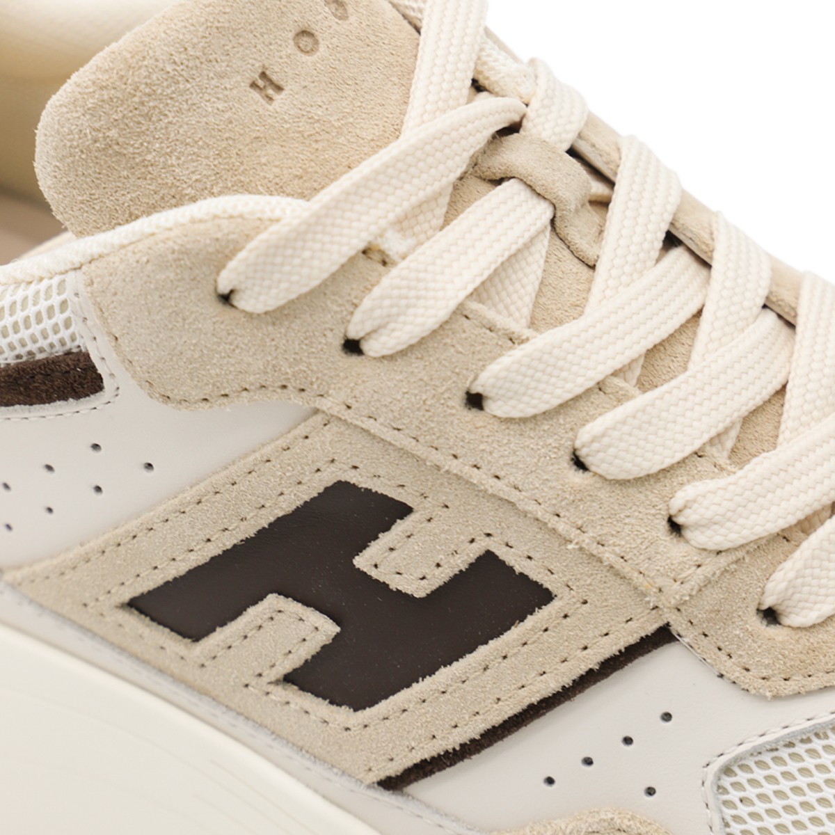 BEIGE LEATHER SNEAKERS BEIGE LEATHER SNEAKERS