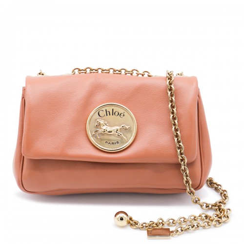 LIGHT ORANGE LEATHER...