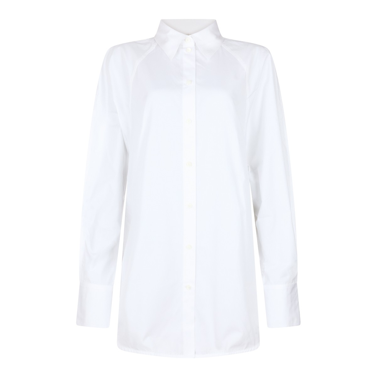 WHITE COTTON SHIRT