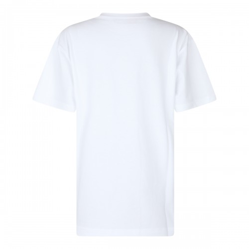 WHITE COTTON T-SHIRT