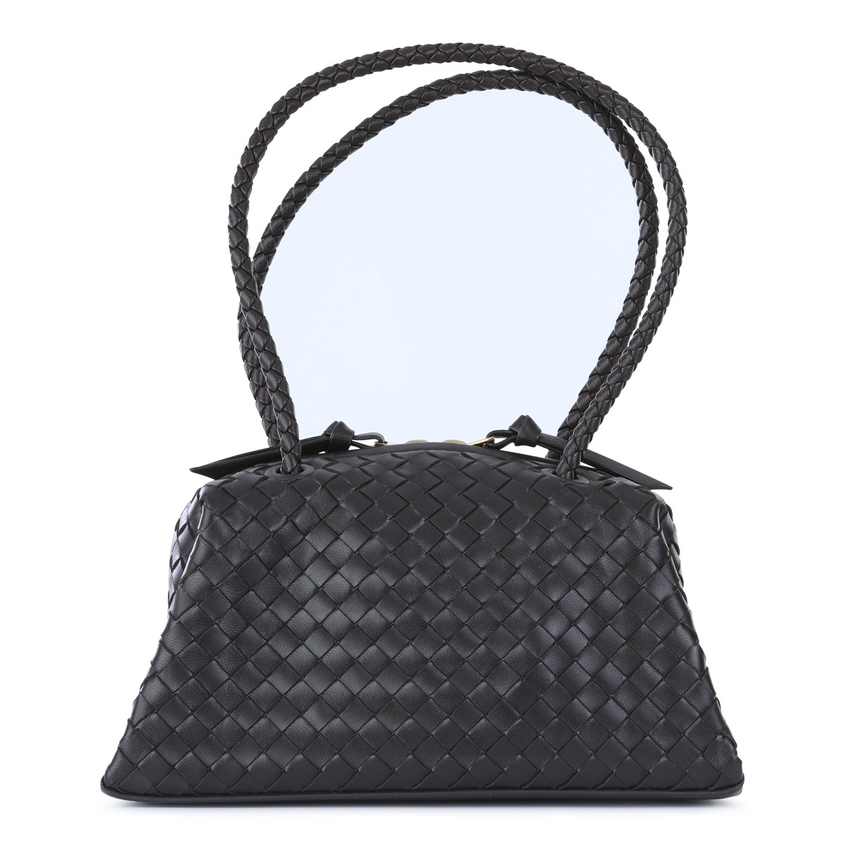 BLACK LEATHER TOKYO POUCH